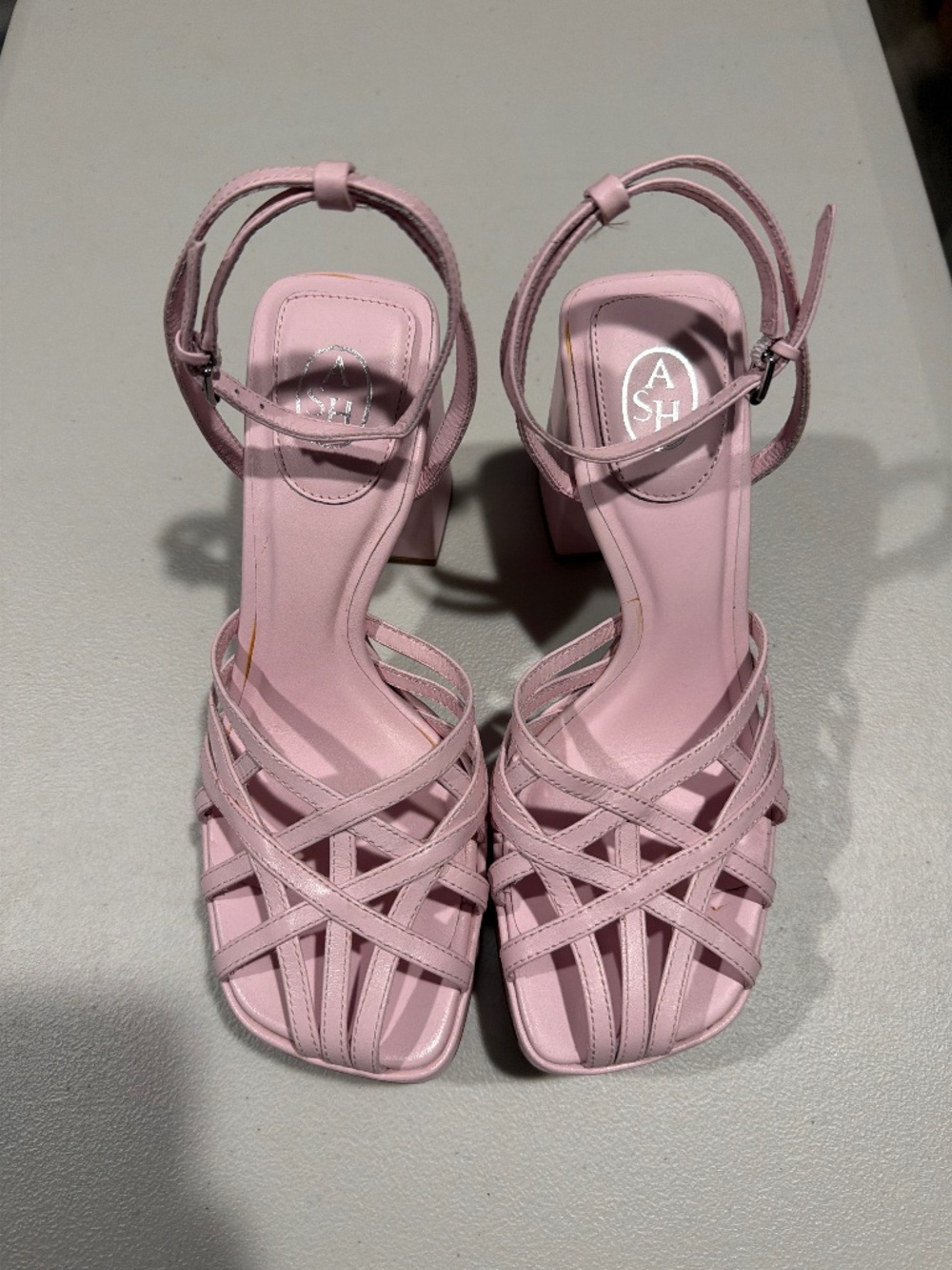 ASH Strapy Platform Heels